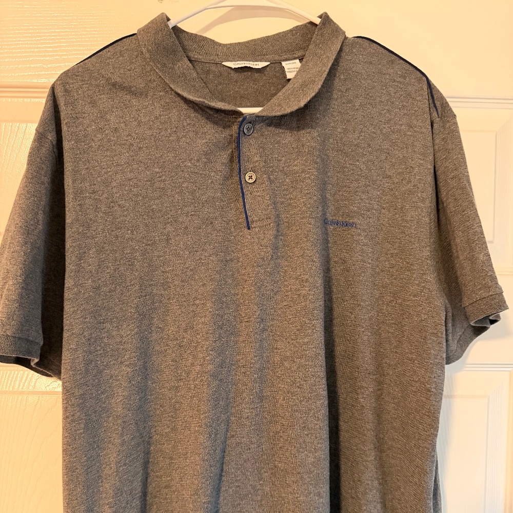 Calvin Klein | Liquid Touch Polo Shirt | Size XL
